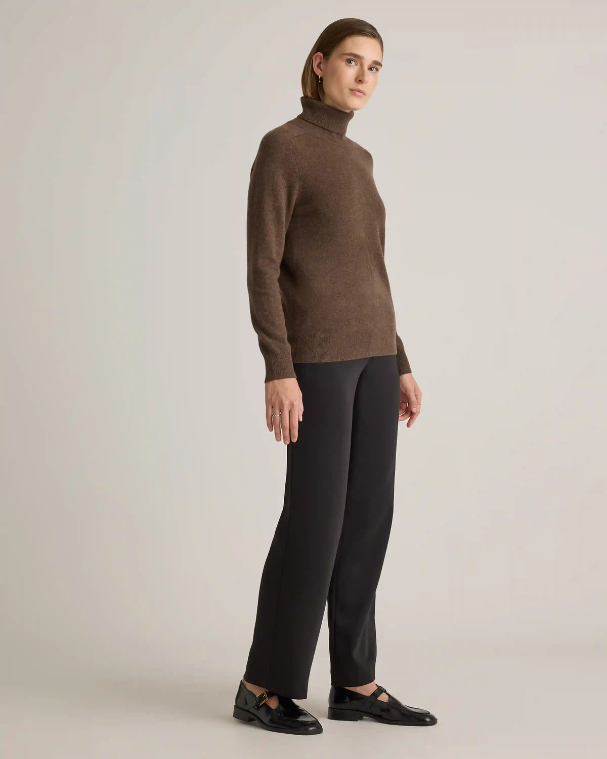 Mongolian Cashmere Turtleneck Sweater