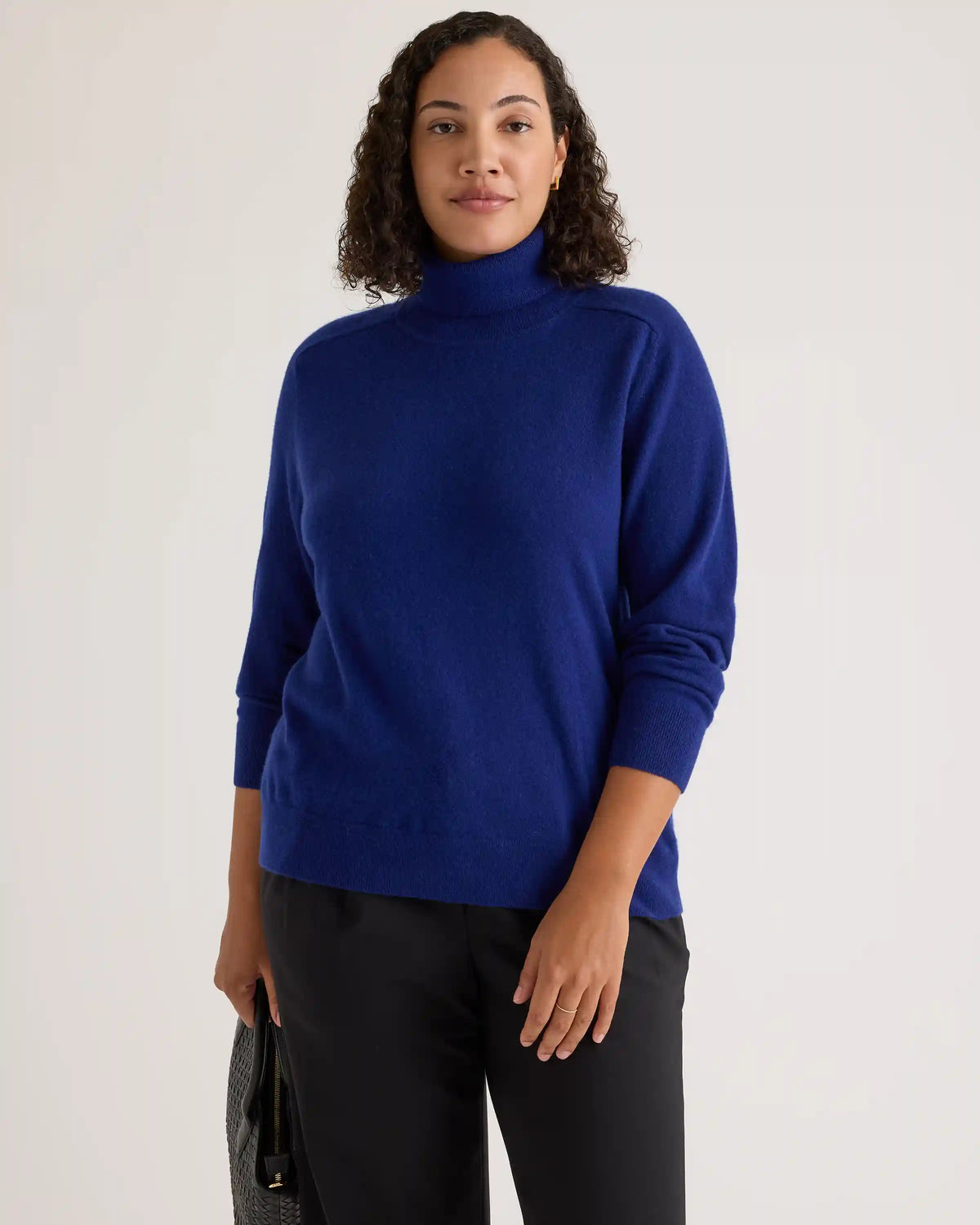 Mongolian Cashmere Turtleneck Sweater