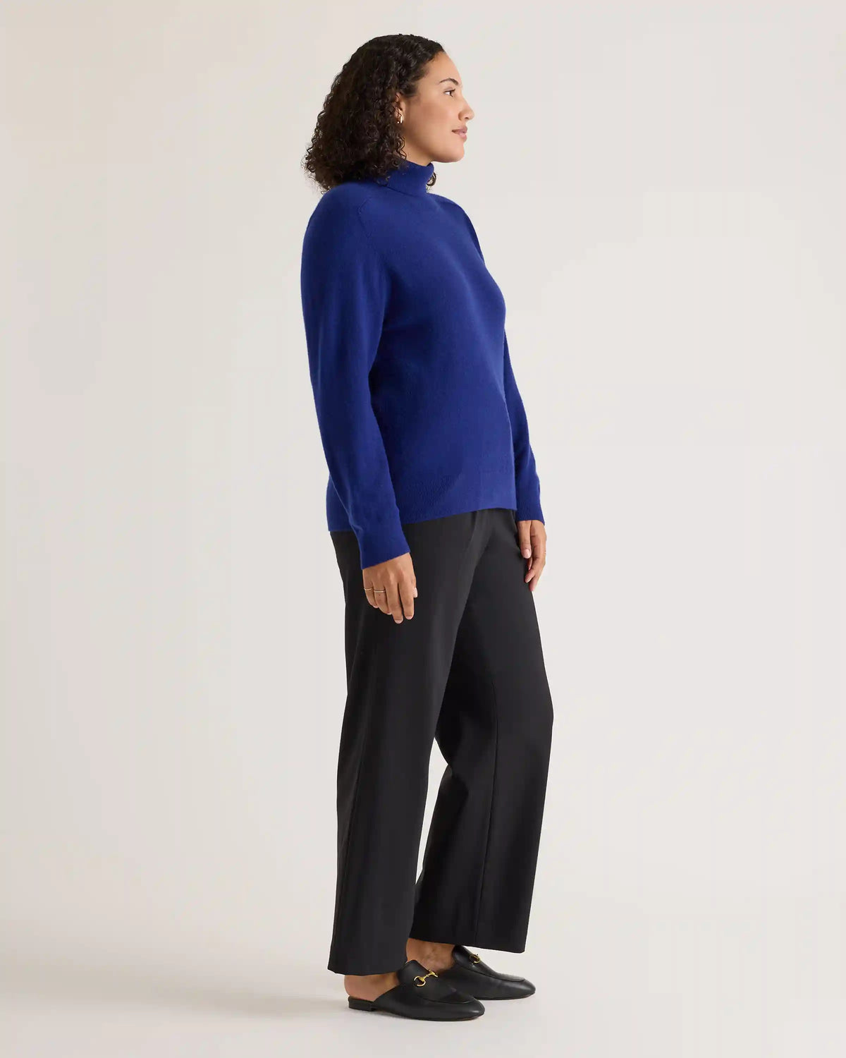Mongolian Cashmere Turtleneck Sweater