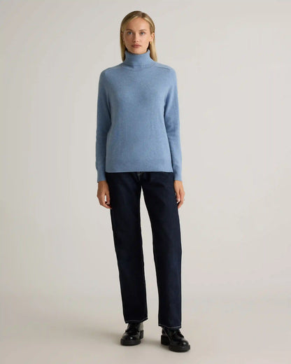 Mongolian Cashmere Turtleneck Sweater
