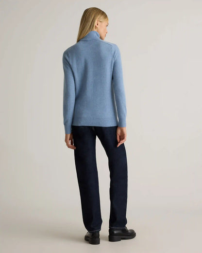 Mongolian Cashmere Turtleneck Sweater
