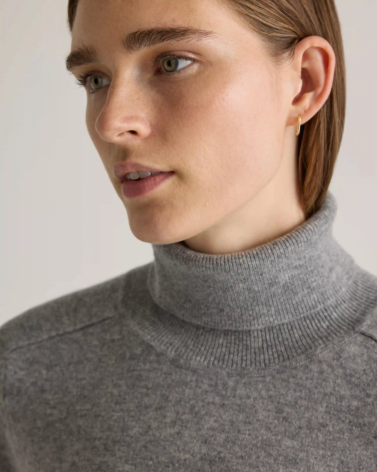 Mongolian Cashmere Turtleneck Sweater
