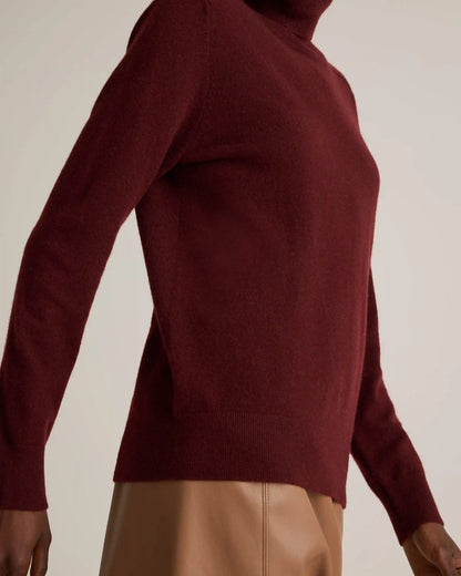 Mongolian Cashmere Turtleneck Sweater