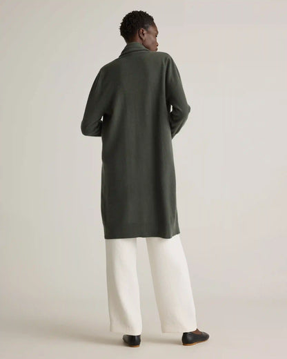 Mongolian Cashmere Duster Cardigan Sweater