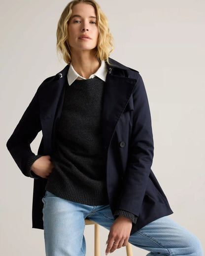 Mongolian Cashmere Oversized Crewneck Sweater
