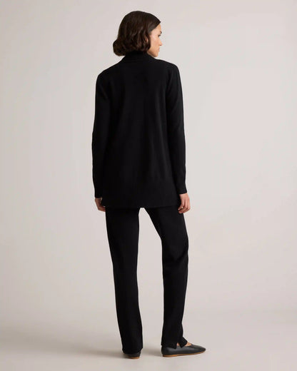 Mongolian Cashmere Open Cardigan Sweater