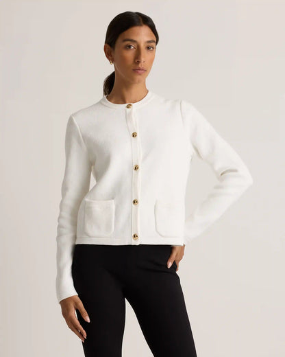 100% Organic Cotton Sweater Jacket