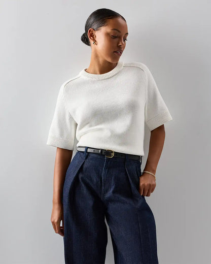 100% Organic Cotton Sweater Tee