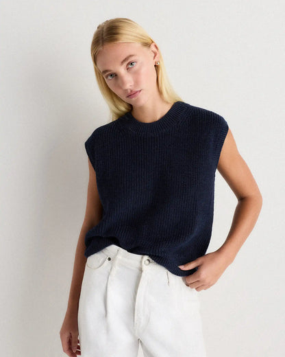 Cotton Linen Sweater Tank