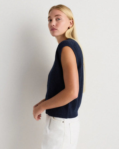 Cotton Linen Sweater Tank