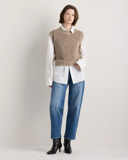 Cotton Linen Sweater Tank