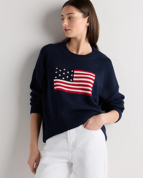 100% Organic Cotton Flag Sweater