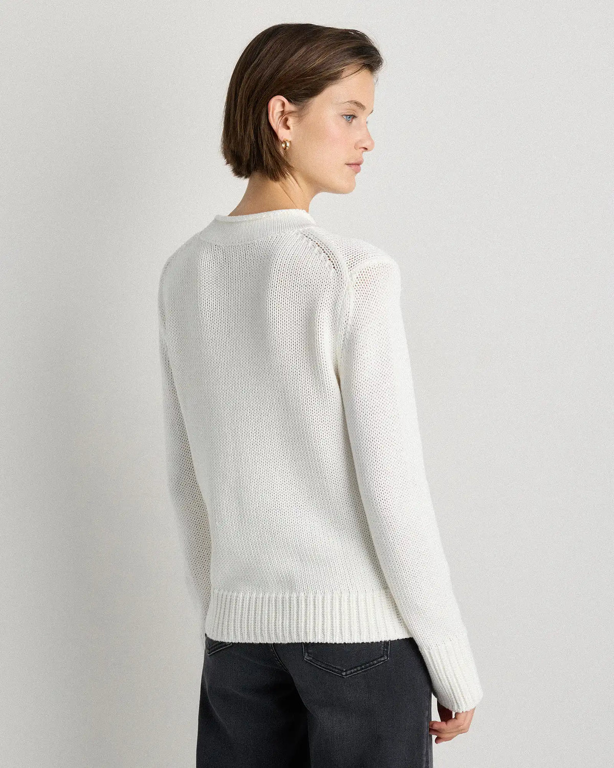 100% Organic Cotton Roll Neck Sweater