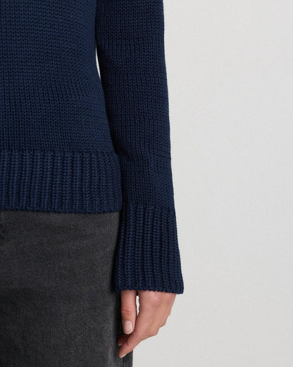 100% Organic Cotton Roll Neck Sweater