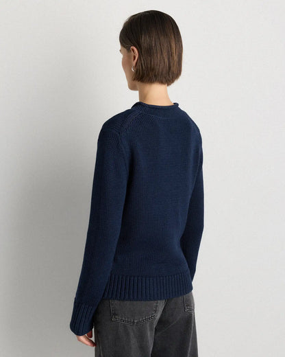 100% Organic Cotton Roll Neck Sweater