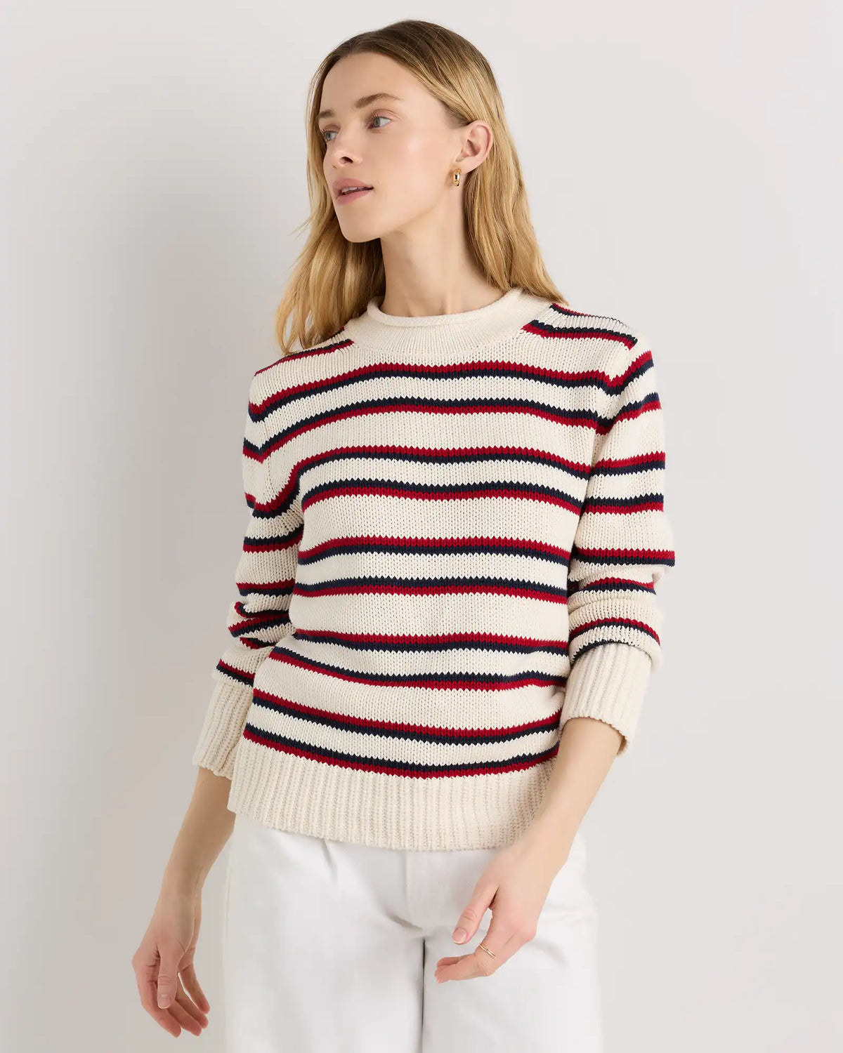 100% Organic Cotton Roll Neck Sweater
