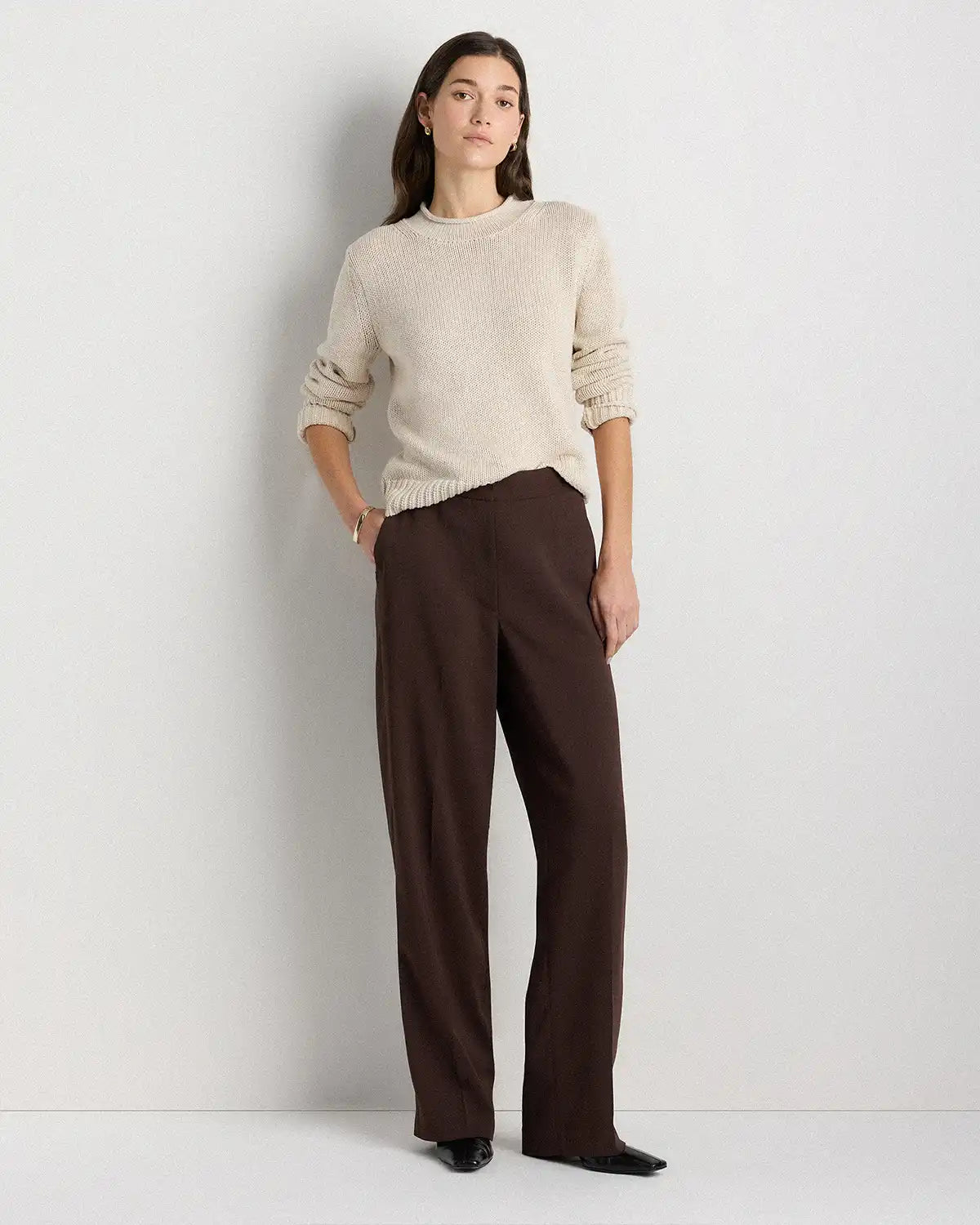 100% Organic Cotton Roll Neck Sweater