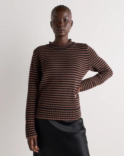 100% Organic Cotton Roll Neck Sweater