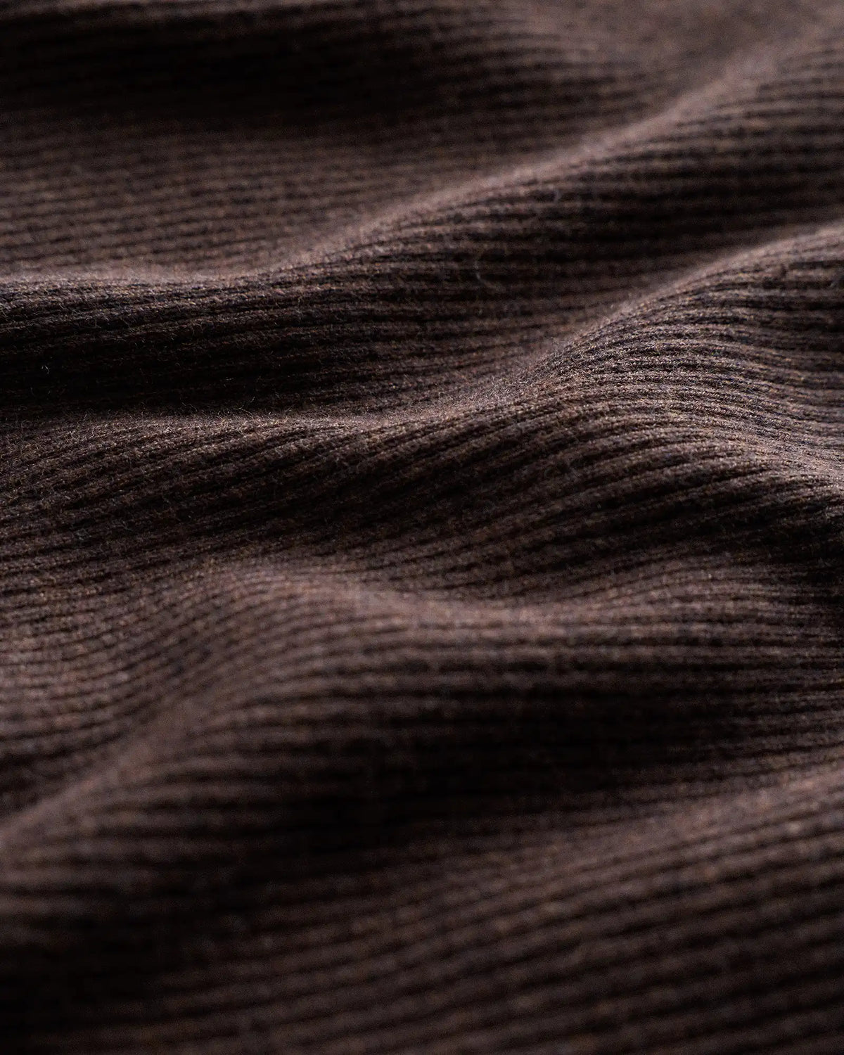 Cotton Cashmere Fitted Ribbed Cardigan
