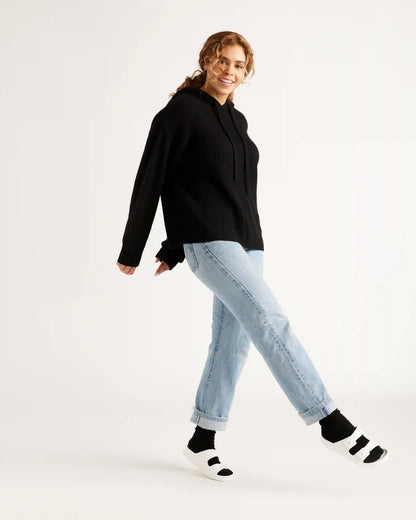 Mongolian Cashmere Fisherman Pullover Hoodie