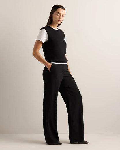 Lightweight Cotton Cashmere Sweater Tank