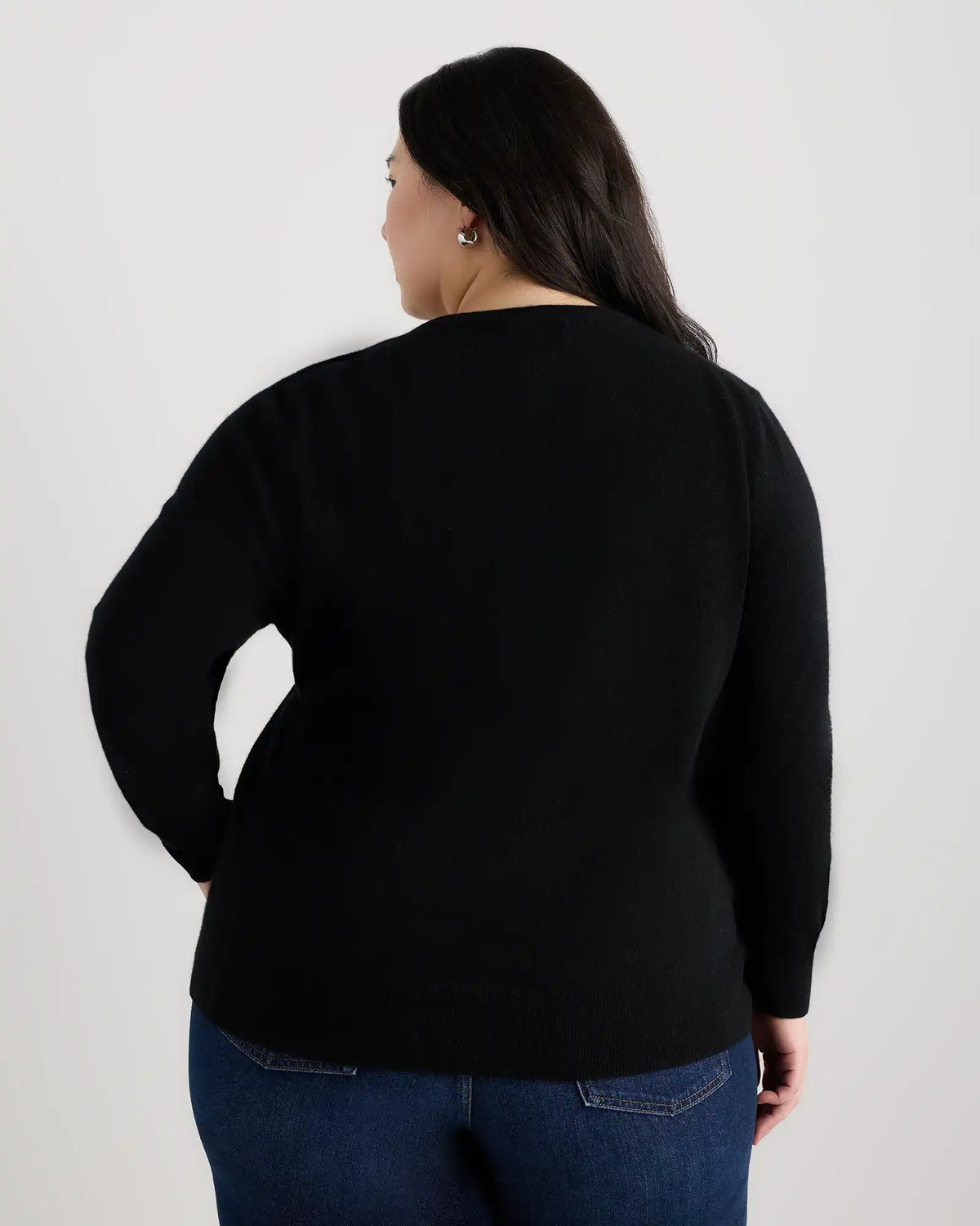 Mongolian Cashmere Cardigan Sweater
