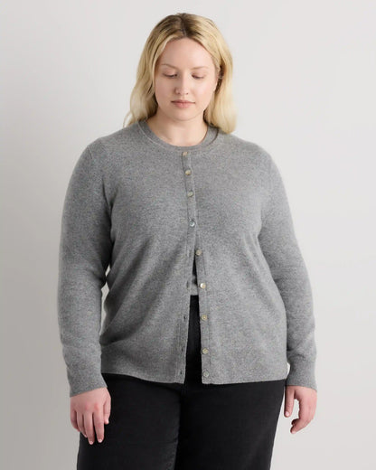 Mongolian Cashmere Cardigan Sweater