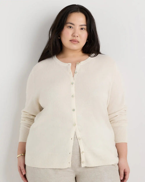 Mongolian Cashmere Cardigan Sweater
