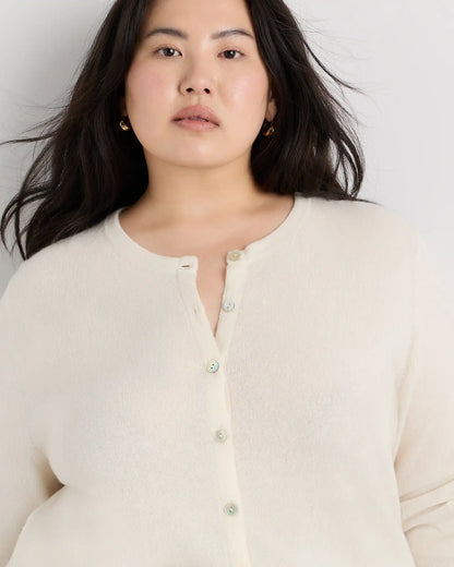 Mongolian Cashmere Cardigan Sweater