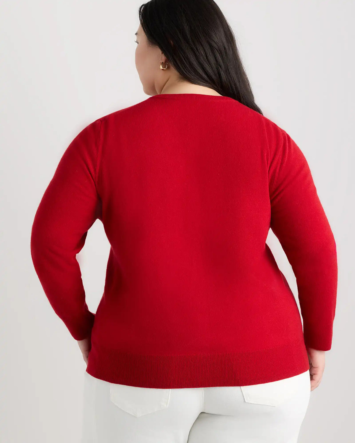 Mongolian Cashmere Cardigan Sweater