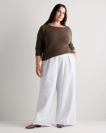 Mongolian Cashmere Boatneck Sweater