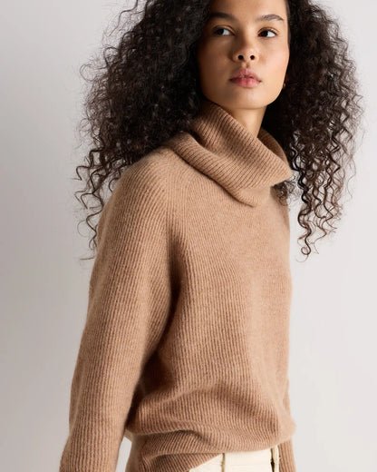 Lightweight Baby Alpaca Turtleneck