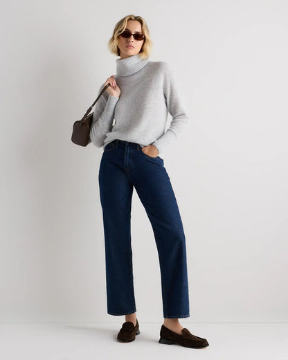 Lightweight Baby Alpaca Turtleneck