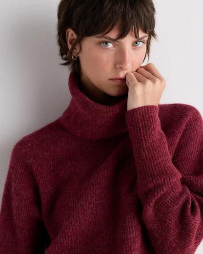 Lightweight Baby Alpaca Turtleneck