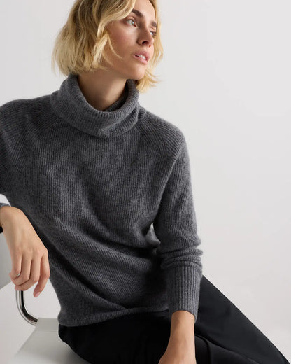 Lightweight Baby Alpaca Turtleneck