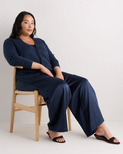Lightweight Cotton Cashmere Cardigan