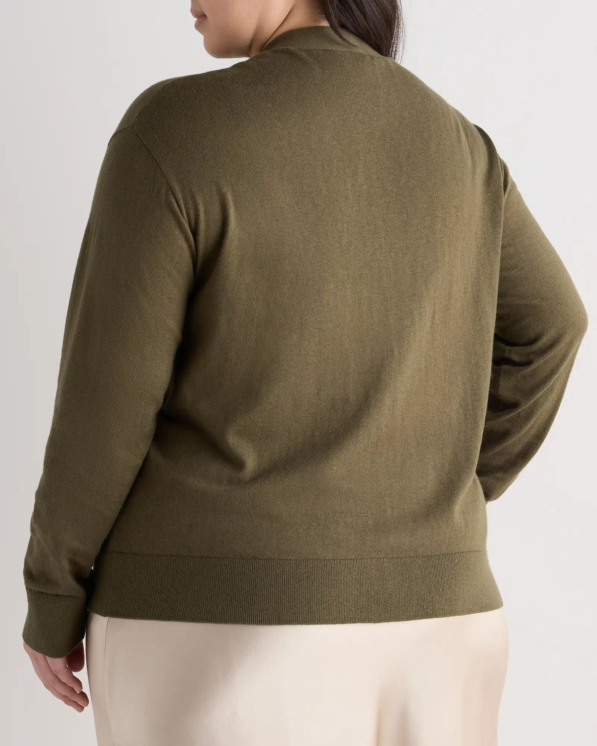 Lightweight Cotton Cashmere Cardigan