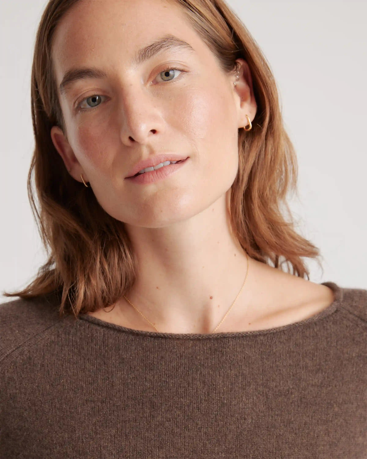 Mongolian Spring Cashmere Boatneck Sweater