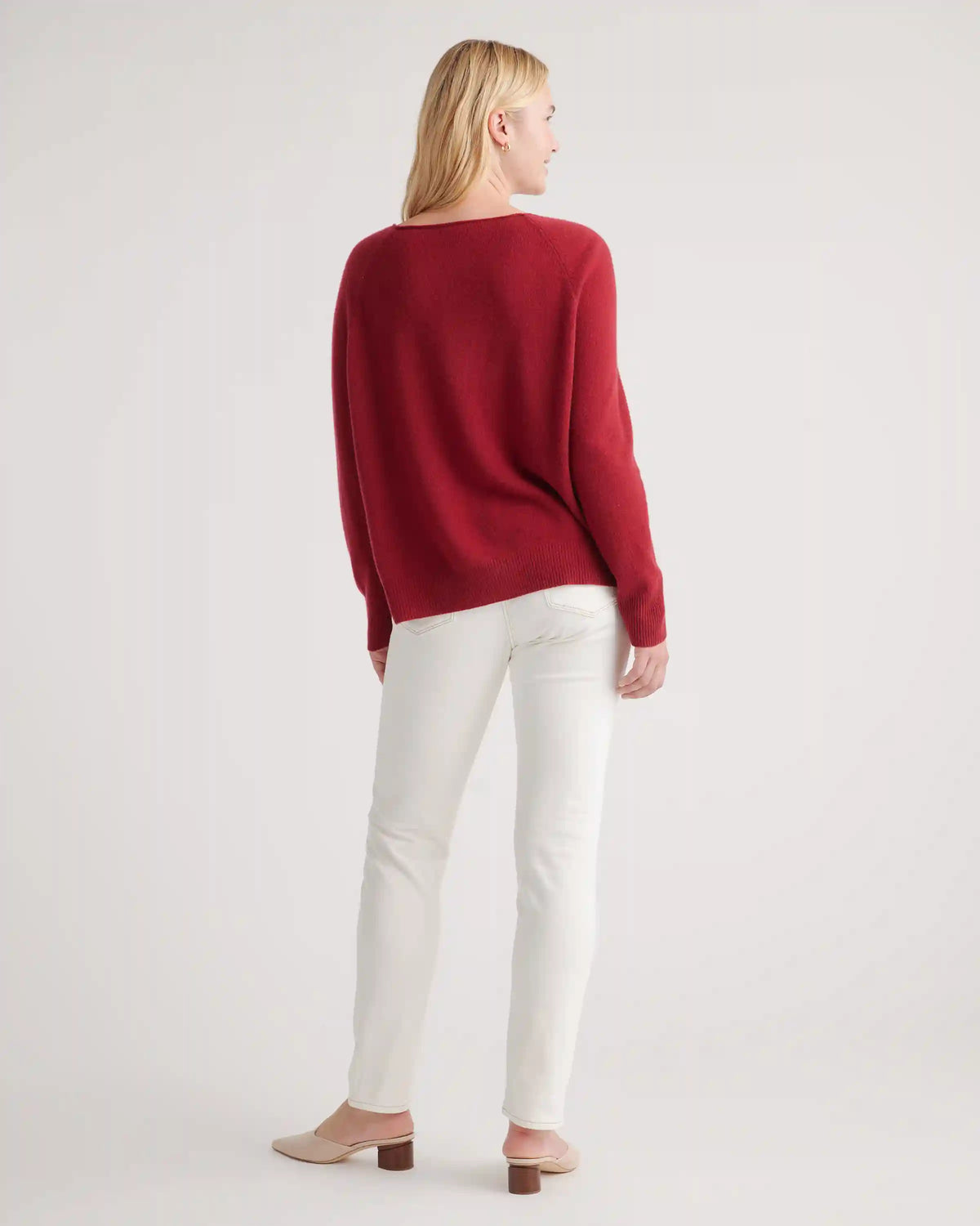 Mongolian Cashmere Boatneck Sweater