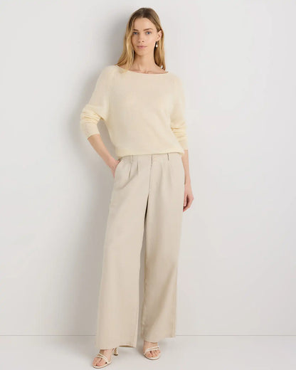 Mongolian Cashmere Boatneck Sweater