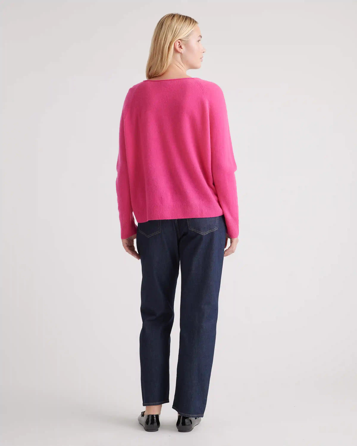 Mongolian Cashmere Boatneck Sweater