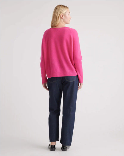 Mongolian Spring Cashmere Boatneck Sweater