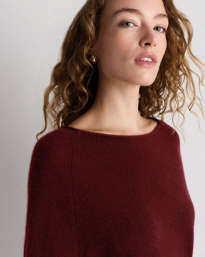 Mongolian Cashmere Boatneck Sweater