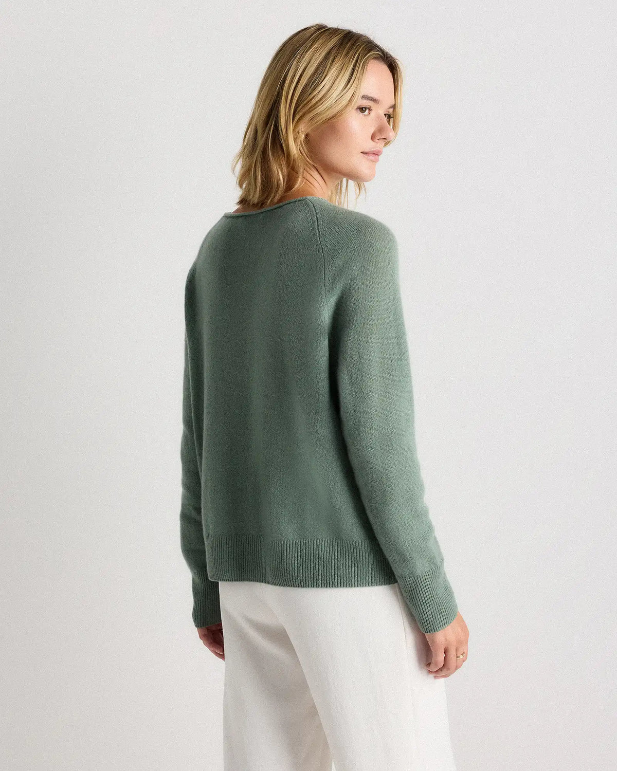 Mongolian Cashmere Boatneck Sweater