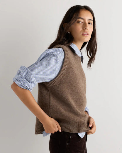 100% Yak Crewneck Sweater Vest