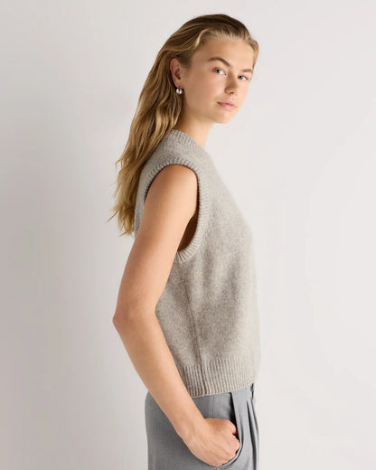 100% Yak Crewneck Sweater Vest
