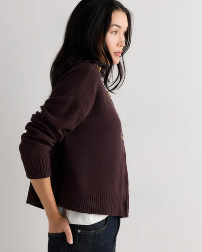 100% Organic Cotton Cropped Cardigan