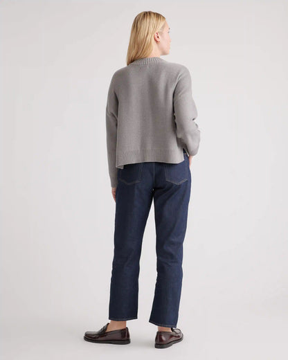 100% Organic Cotton Cropped Cardigan