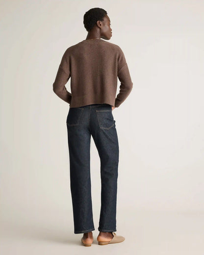 100% Organic Cotton Cropped Cardigan
