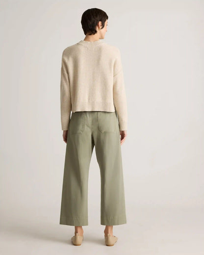 100% Organic Cotton Cropped Cardigan
